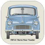 Morris Minor Traveller 1957-61 Coaster 1